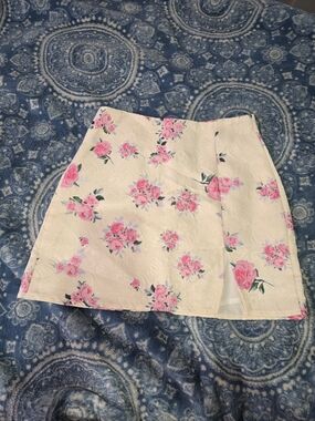 🌸 SHEIN Floral Print Skirt 🌸